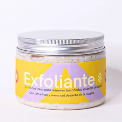 exfoliante resplandece