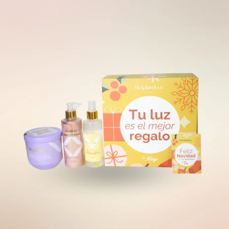 Caja navideña facial grande